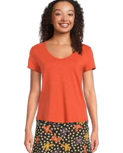 Women Toad&Co Marley Short Sleeve V Tee