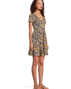 Women Toad&Co Marley Tiered Short Sleeve Dress