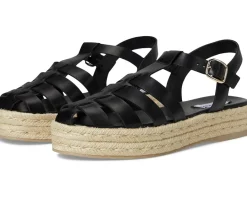 Steve Madden Marlin Black Leather Online