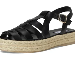 Steve Madden Marlin Black Leather Online