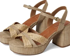Women Lucky Brand Marrika Platform High Heel Sandals