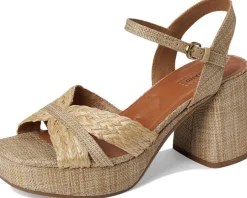Women Lucky Brand Marrika Platform High Heel Sandals
