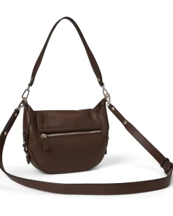 GUESS Marsha Flap Shoulder Bag Espresso
