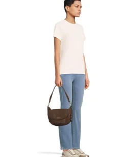 GUESS Marsha Flap Shoulder Bag Espresso