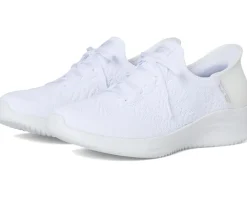 SKECHERS Martha Stewart - Ultra Flex 3.0 -Back On Track - HANDS FREE SLIP-INS White Hot