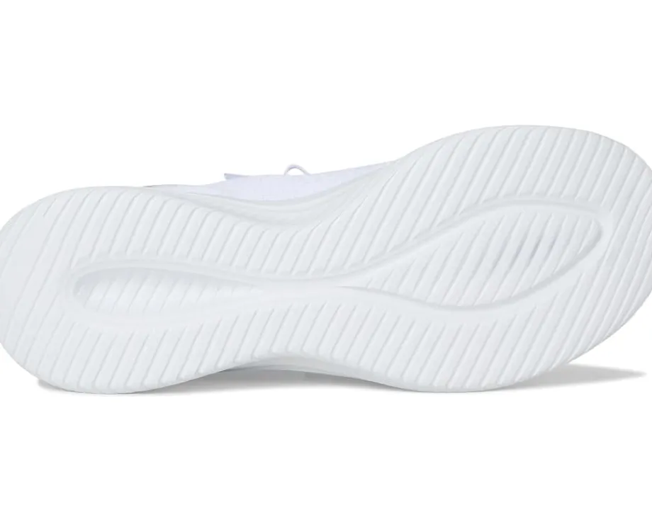 SKECHERS Martha Stewart - Ultra Flex 3.0 -Back On Track - HANDS FREE SLIP-INS White Hot