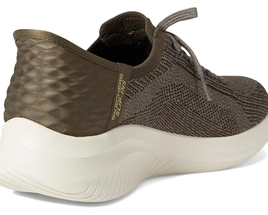 SKECHERS Martha Stewart - Ultra Flex 3.0 - Day Light Hands Free Slip-Ins Olive Hot