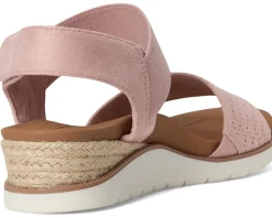 BOBS from SKECHERS Martha Stewart Arch Fit Beach Kiss-Beyond Chic Rose Clearance