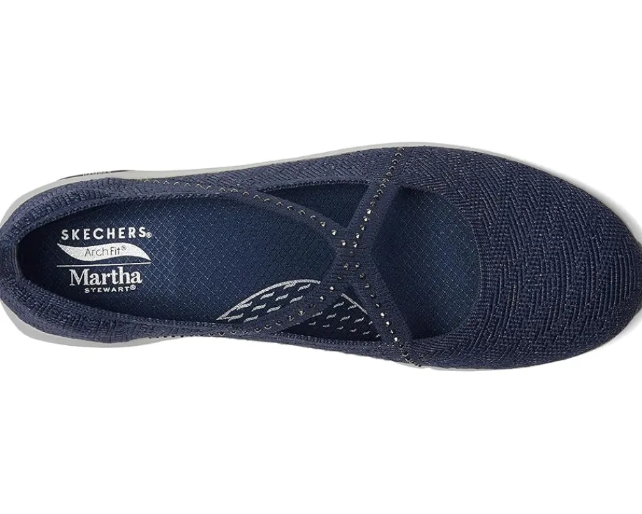 SKECHERS Martha Stewart Arch Fit Living - Meadow Walk Navy Best