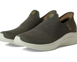 SKECHERS Martha Stewart Ultra Flex 3.0 - Neptune Hands Free Slip-Ins Olive Discount
