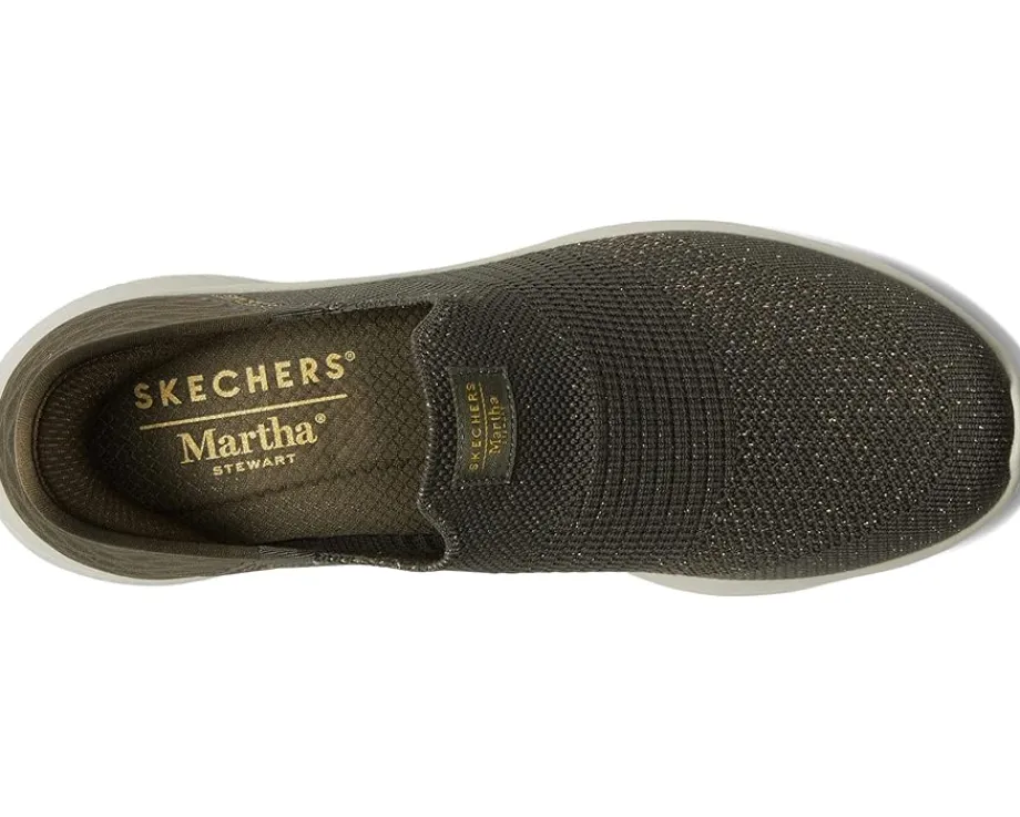 SKECHERS Martha Stewart Ultra Flex 3.0 - Neptune Hands Free Slip-Ins Olive Discount