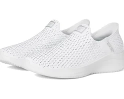 SKECHERS Martha Stewart Ultra Flex 3.0 - Dazzling Hands Free Slip-Ins White Silver Online