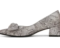 Naturalizer Mavis Silver Leather New