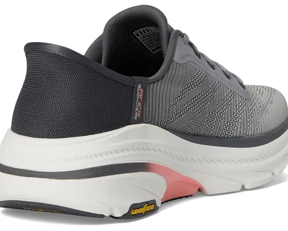 SKECHERS Max Cushioning Arch Fit 2.0 Adelphi Hands Free Slip-Ins Gray/Coral