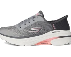 SKECHERS Max Cushioning Arch Fit 2.0 Adelphi Hands Free Slip-Ins Gray/Coral