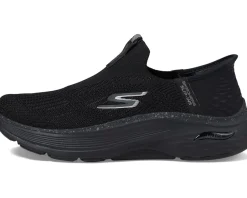 SKECHERS Max Cushioning Arch Fit Fluidity Hands Free Slip-Ins Black