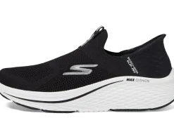 SKECHERS Max Cushioning Elite 2.0 Eternal Hands Free Slip-Ins Black/White Outlet