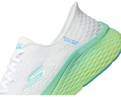 SKECHERS Max Cushioning Elite 2.0 Solace Hands Free Slip-Ins White/Blue Clearance