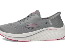 SKECHERS Max Cushioning Elite 2.0 Vanish Hands Free Slip-Ins Charcoal/Pink Discount