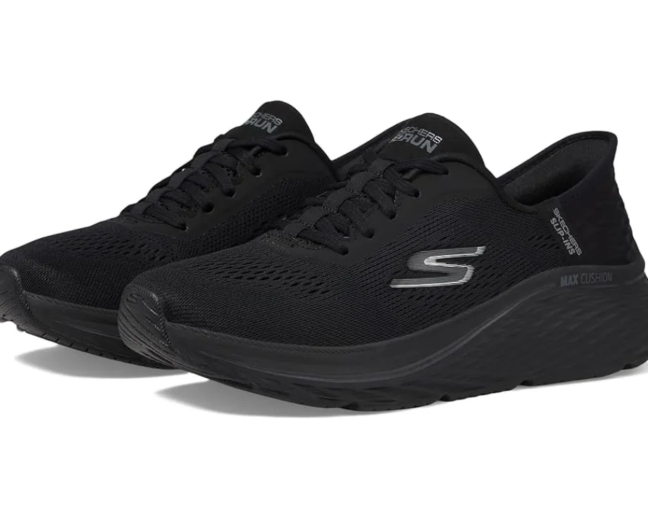 SKECHERS Max Cushioning Elite 2.0 Vanish Hands Free Slip-Ins Black Clearance