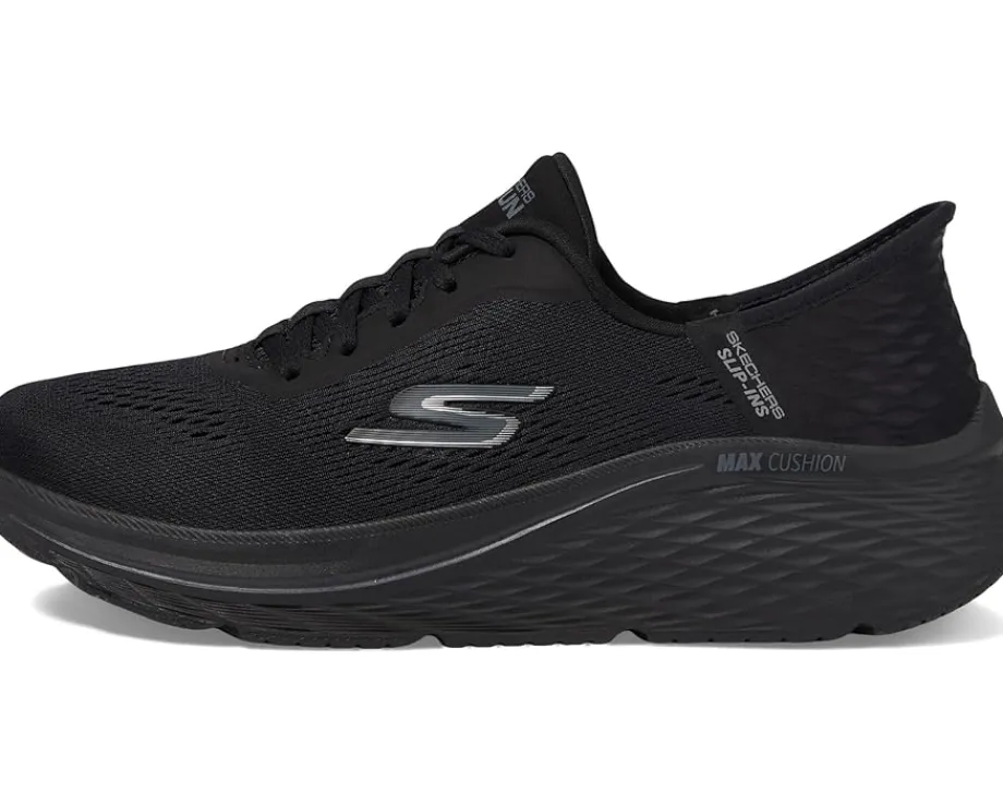 SKECHERS Max Cushioning Elite 2.0 Vanish Hands Free Slip-Ins Black Clearance
