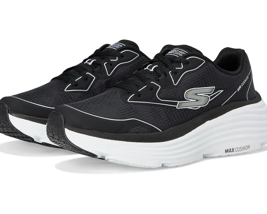 SKECHERS Max Cushioning Endeavour Galloway Black/Silver Hot