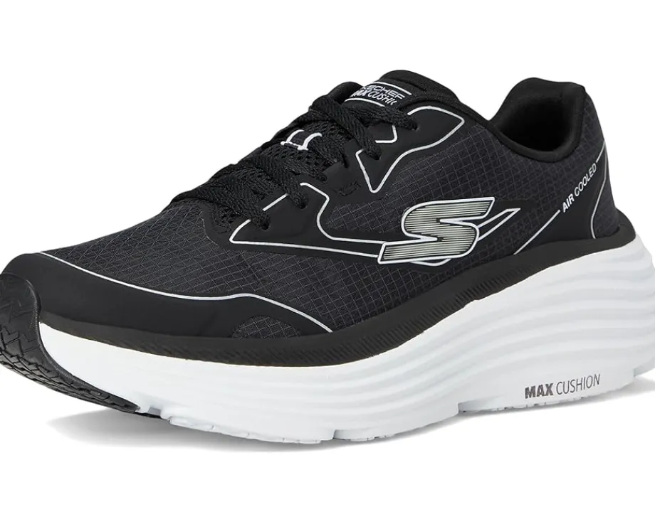 SKECHERS Max Cushioning Endeavour Galloway Black/Silver Hot