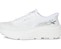 SKECHERS Max Cushioning Endeavour Hallandale Hands Free Slip-Ins White/Black New