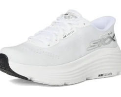 SKECHERS Max Cushioning Endeavour Hallandale Hands Free Slip-Ins White/Black New