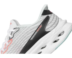 SKECHERS Max Cushioning Glide Step Sapphire Hands Free Slip-Ins White/Multi Sale