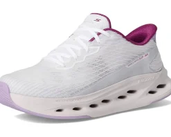 Women SKECHERS Max Cushioning Glide Step Sapphire Hands Free Slip-Ins