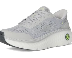 SKECHERS Max Cushioning Hyper Craze 2.0 Hands Free Slip-Ins Light Gray New