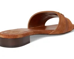 Women Vince Camuto Maxine Banded Buckle Slide Sandals