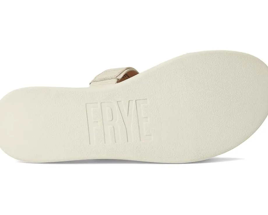 Frye Maya Buckle Sandals Ivory Discount