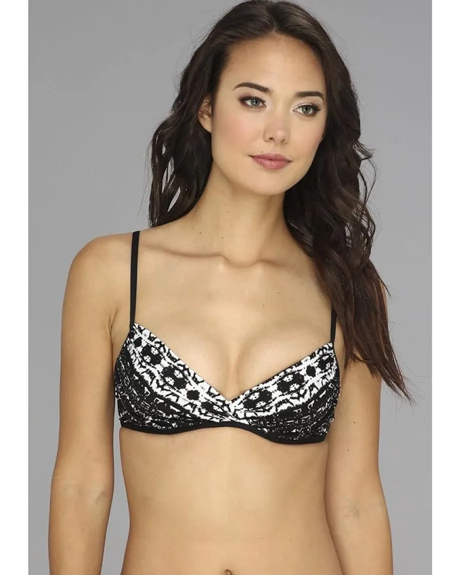Women Badgley Mischka Maya Shirred Underwire Bra