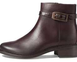 Clarks Maye Grace Bordeaux Leather Hot