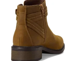 Clarks Maye Strap Dark Tan Leather Hot