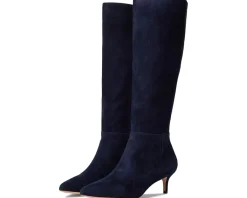 Women Lauren Ralph Lauren McKay Suede Tall Boots Heel