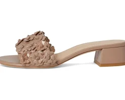Stuart Weitzman MEADOW BLOCK SLIDE 35 Fawn Sale