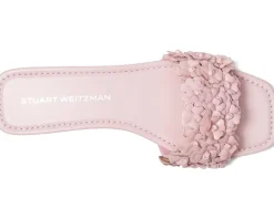 Stuart Weitzman MEADOW SLIDE Pink Marshmallow Sale