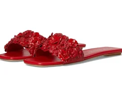 Stuart Weitzman MEADOW SLIDE Cherry Outlet