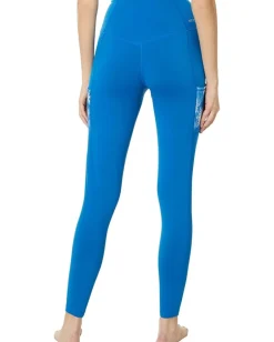 Hot Chillys Mec Pocket Print Tights Marble Snowflake Outlet