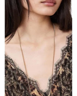 AllSaints Melia Dress Evia Golden Brown Online