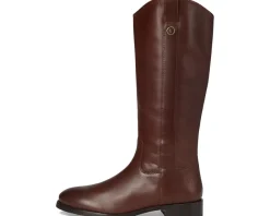 Frye Melissa Button Tall Inside Zip Saddle Hot