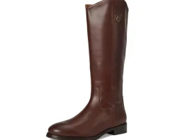 Frye Melissa Button Tall Inside Zip Saddle Hot