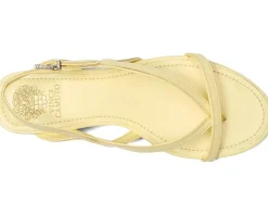 Vince Camuto Melly Strappy Flat Sandals Sunshine Best