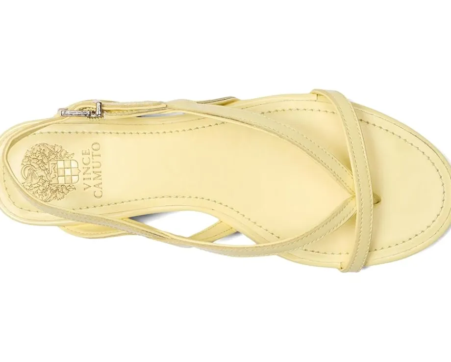 Vince Camuto Melly Strappy Flat Sandals Sunshine Best
