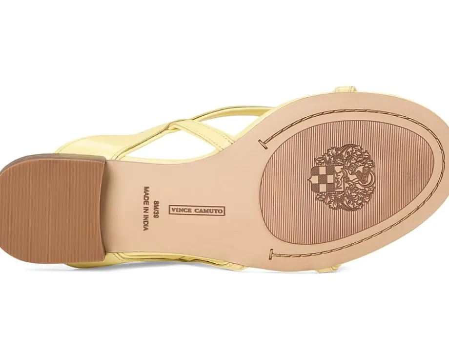 Vince Camuto Melly Strappy Flat Sandals Sunshine Best