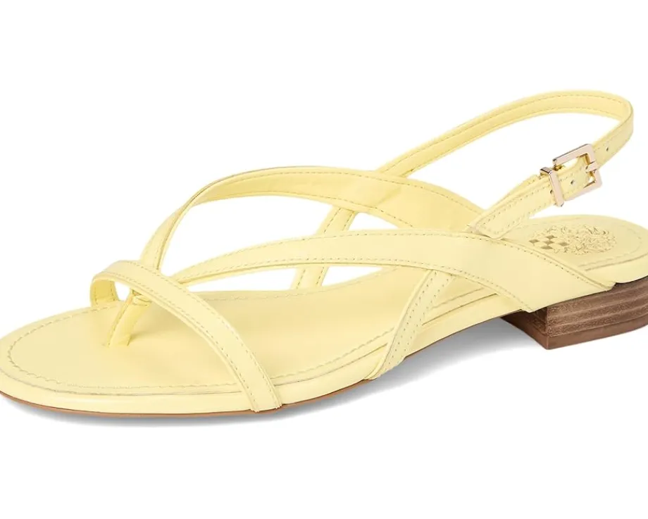 Vince Camuto Melly Strappy Flat Sandals Sunshine Best