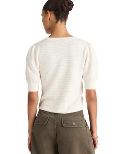 Women Madewell Merino Silk Diana Fem Tee